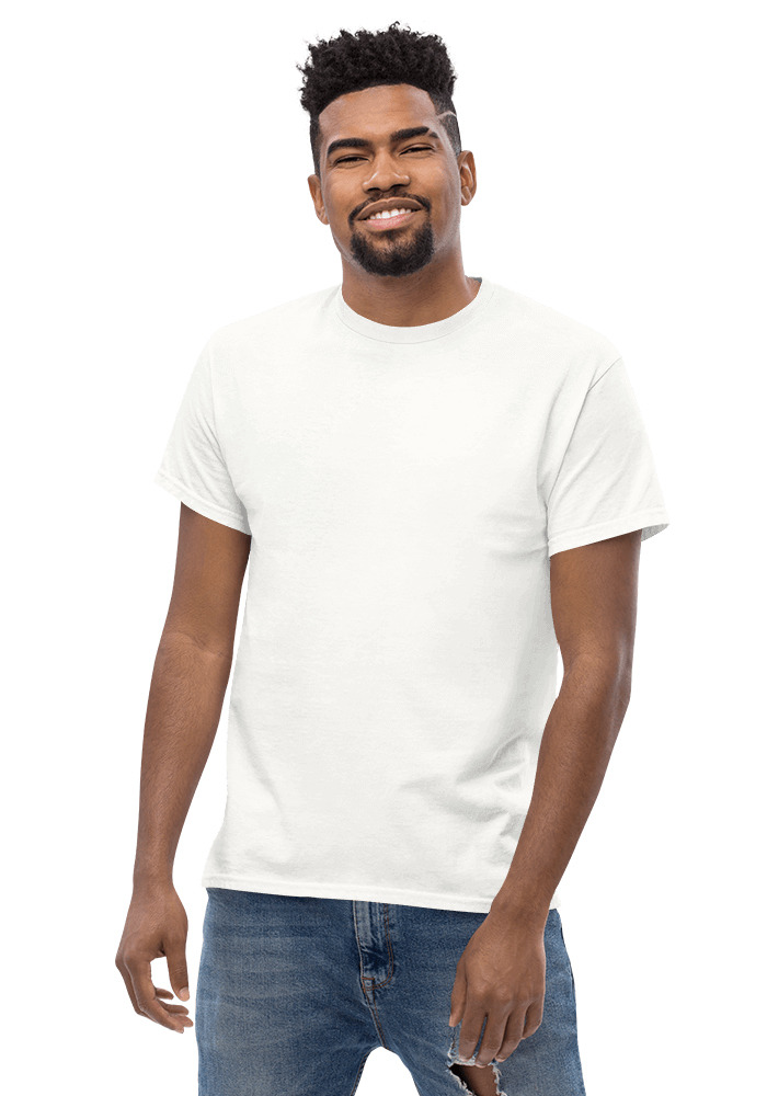 White_M playera clásica unisex personalizada