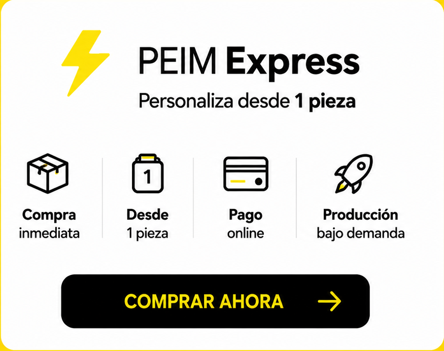 PEIM Express: productos personalizados desde una pieza