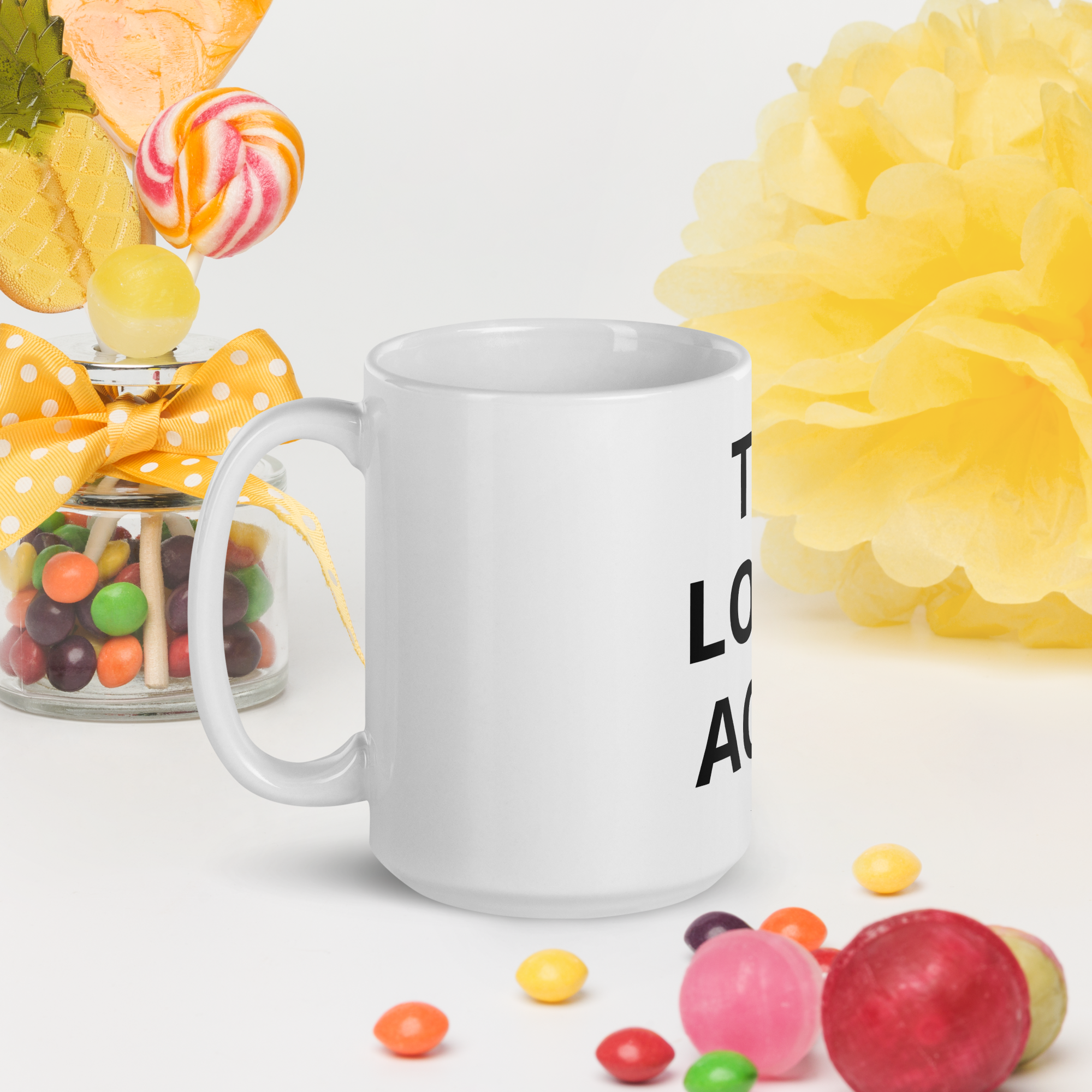 taza blanca brillante taza blanca brillante