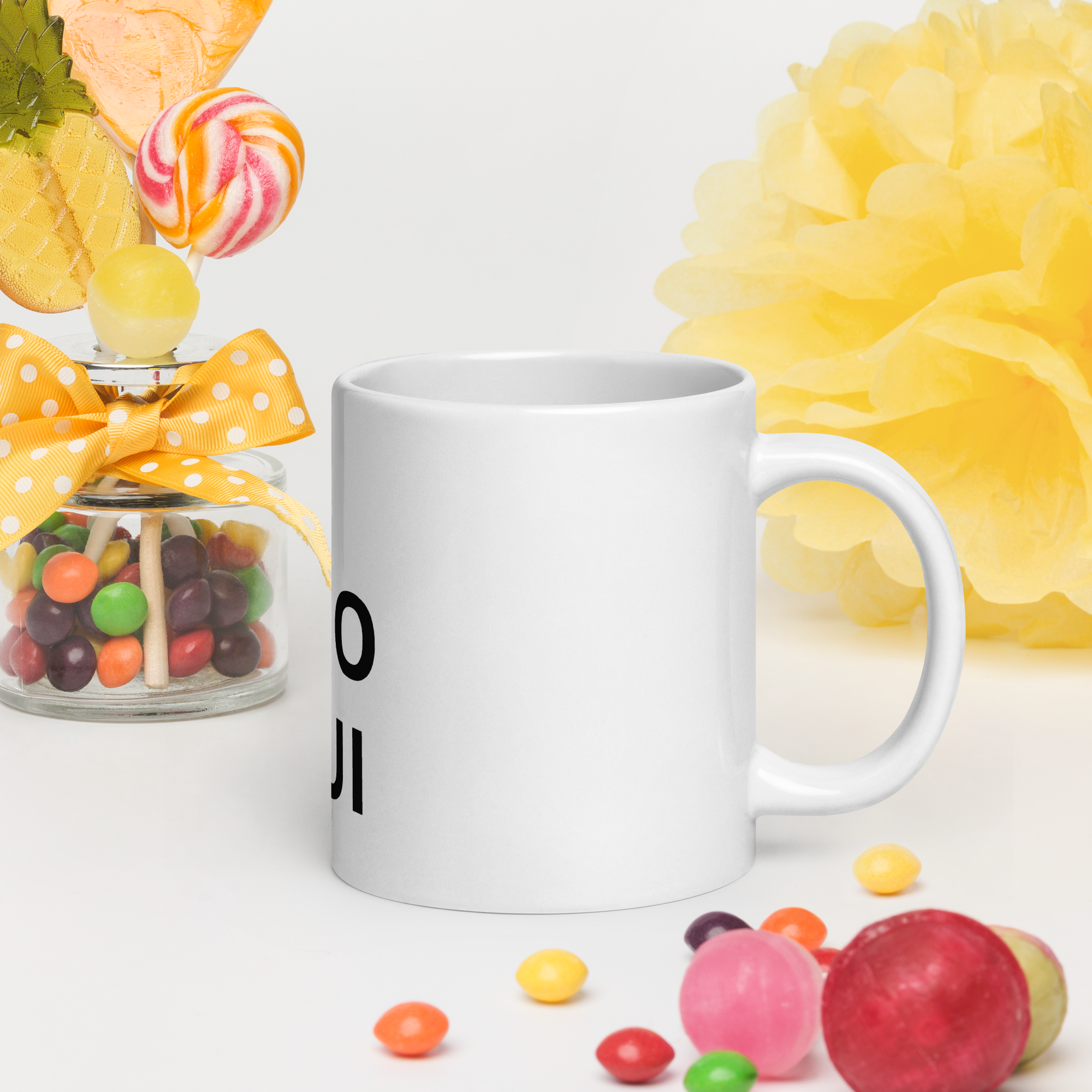 taza blanca brillante taza blanca brillante