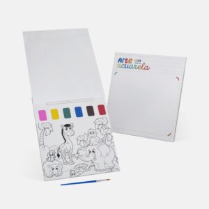 libreta con acuarelas klimpt